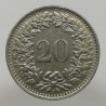 1947 B - 20 rappen, Švajčiarsko