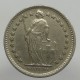 1970 - 1/2 franc, Švajčiarsko