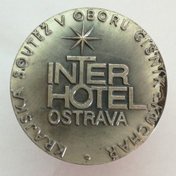 Inter Hotel Ostrava, krajská soutěž v oboru číšník - kuchař, AE medaila