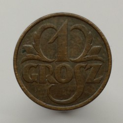 1928 (w) - 1 grosz, Poľsko