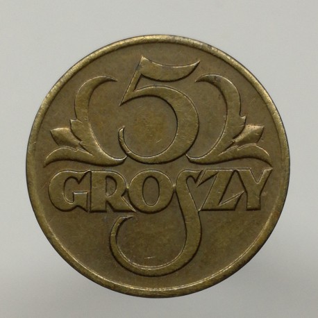 1923 - 5 groszy, Poľsko