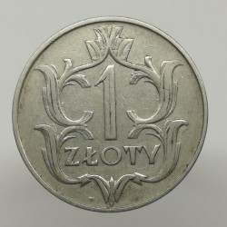 1929 (w) - 1 zloty, Poľsko