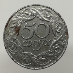 1928 (w) - 50 groszy, nemecká okupácia, Poľsko