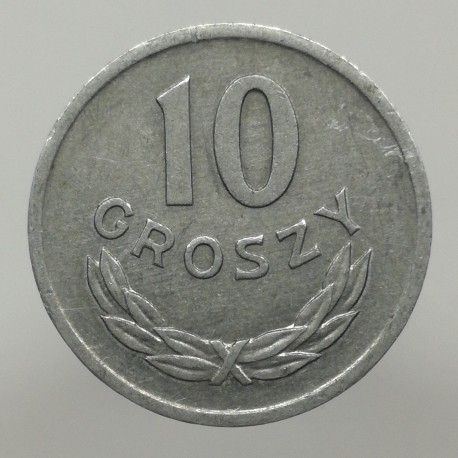 1965 MW - 10 groszy, Poľsko