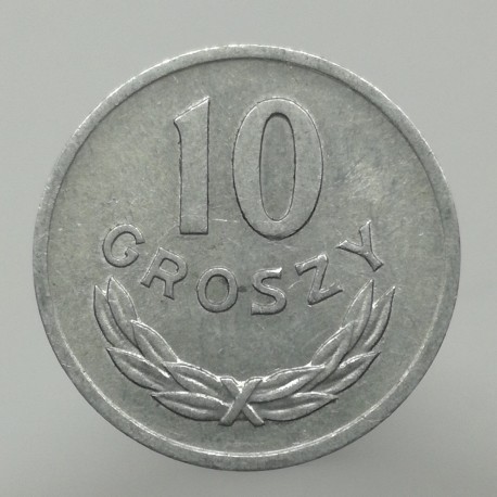 1970 MW - 10 groszy, Poľsko