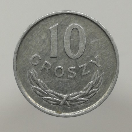 1976 MW - 10 groszy, Poľsko