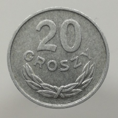 1965 MW - 20 groszy, Poľsko