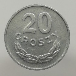 1966 MW - 20 groszy, Poľsko