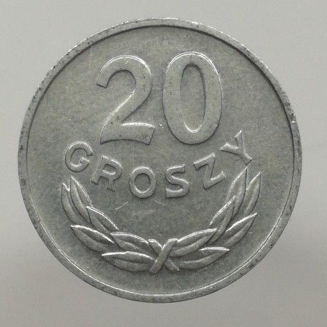 1966 MW - 20 groszy, Poľsko