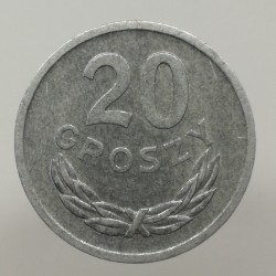 1973 MW - 20 groszy, Poľsko