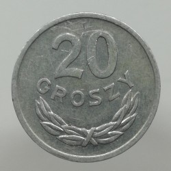 1975 MW - 20 groszy, Poľsko