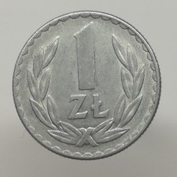 1975 (kr) - 1 zloty, Poľsko