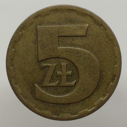 1975 (lgd) - 5 zlotych, Poľsko