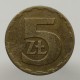 1976 (lgd) - 5 zlotych, Poľsko