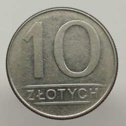 1988 MW - 10 zlotych, Poľsko