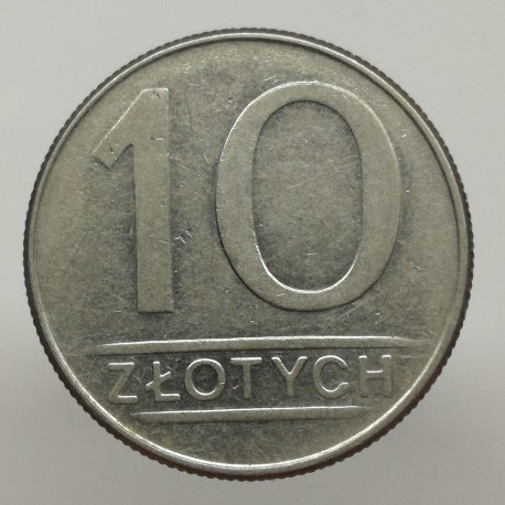 1988 MW - 10 zlotych, Poľsko