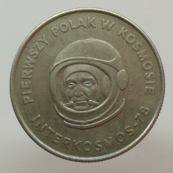 1978 MW - 20 zlotych, pierwszy polak v kosmosie, Poľsko