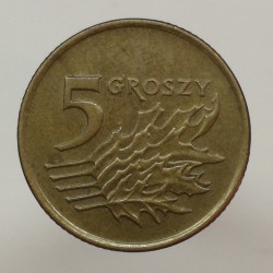 1992 MW - 5 groszy, Poľsko