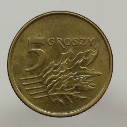 1998 MW - 5 groszy, Poľsko