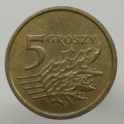 2004 MW - 5 groszy, Poľsko