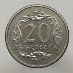 1992 MW - 20 groszy, Poľsko