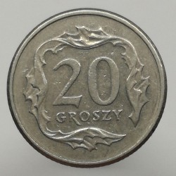1998 MW - 20 groszy, Poľsko
