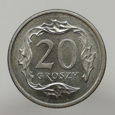1999 MW - 20 groszy, Poľsko