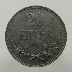 1920 - 20 fillér, Maďarsko