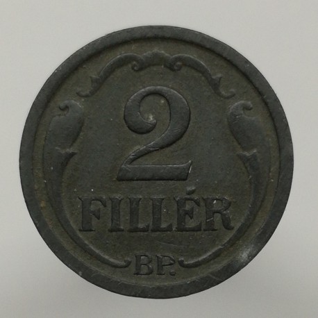 1943 BP - 2 fillér, Maďarsko