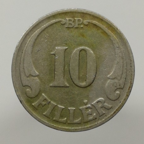 1926 BP - 10 fillér, Maďarsko