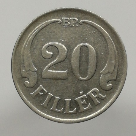 1926 BP - 20 fillér, Maďarsko