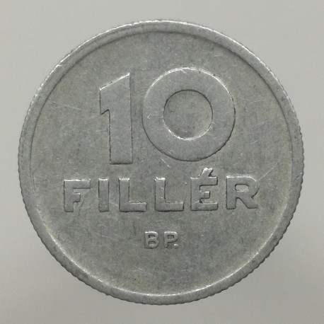1965 BP - 10 fillér, Maďarsko