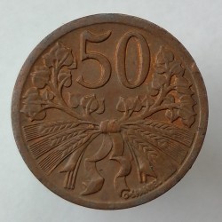 1947 - 50 halier, O. Španiel, Československo 1945 - 1953