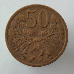 1948 - 50 halier, O. Španiel, Československo 1945 - 1953