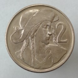 1947 - 2 koruna, J. Wagner, Československo 1945 - 1953