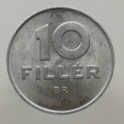 1971 BP - 10 fillér, Maďarsko