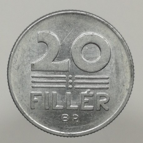 1975 BP - 20 fillér, Maďarsko