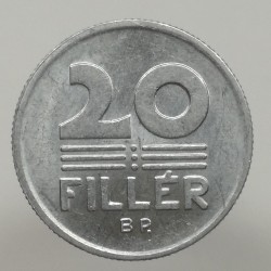 1986 BP - 20 fillér, Maďarsko