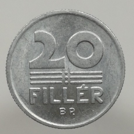 1986 BP - 20 fillér, Maďarsko