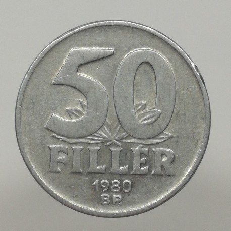 1980 BP - 50 fillér, Maďarsko