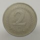 1957 BP - 2 forint, Maďarsko