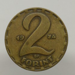 1974 BP - 2 forint, Maďarsko