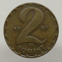 1978 BP - 2 forint, Maďarsko