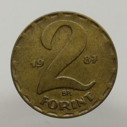 1987 BP - 2 forint, Maďarsko