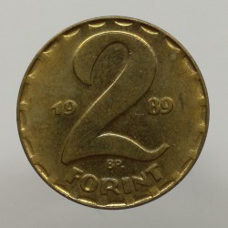 1989 BP - 2 forint, Maďarsko