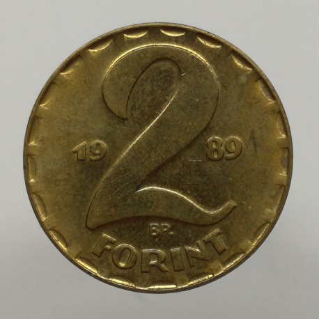 1989 BP - 2 forint, Maďarsko