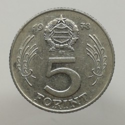 1978 BP - 5 forint, Maďarsko