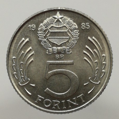 1985 BP - 5 forint, Maďarsko