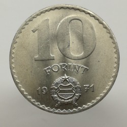 1971 BP - 10 forint, Maďarsko