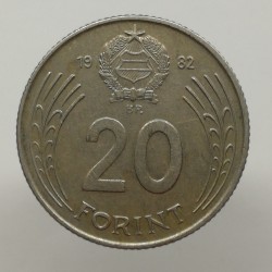 1982 BP - 20 forint, Maďarsko